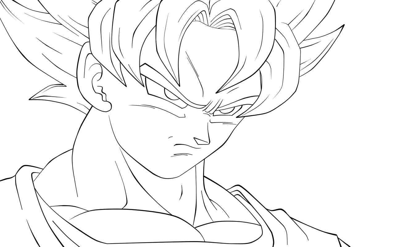 Goku Ausmalbilder 736
