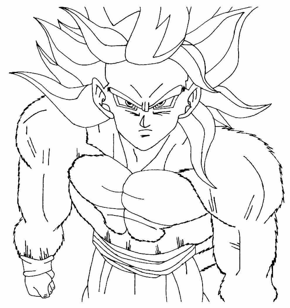 Goku Ausmalbilder 758