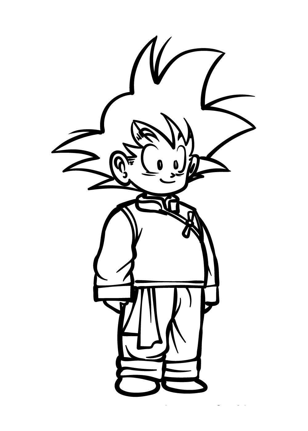 Goku Ausmalbilder 973