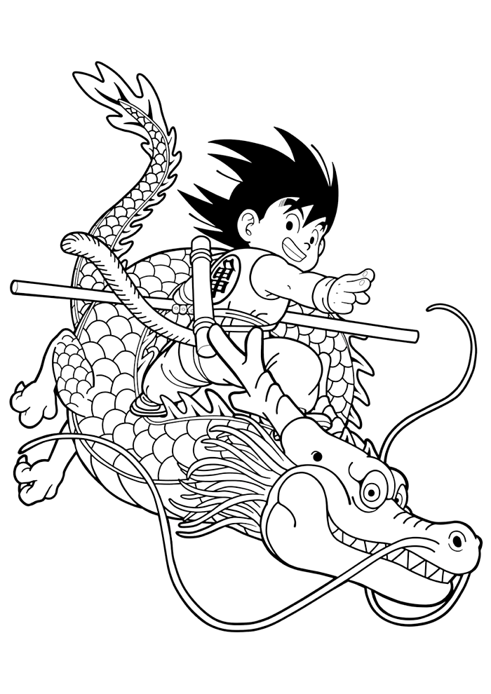 Goku Ausmalbilder 994