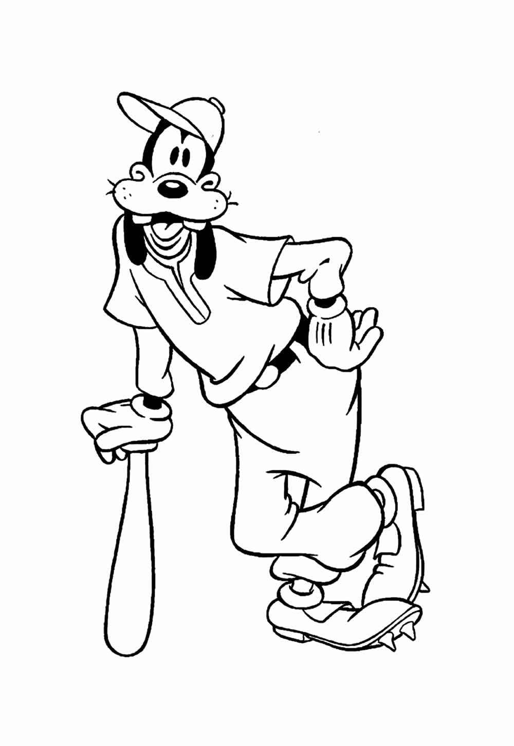 Goofy Ausmalbilder 051