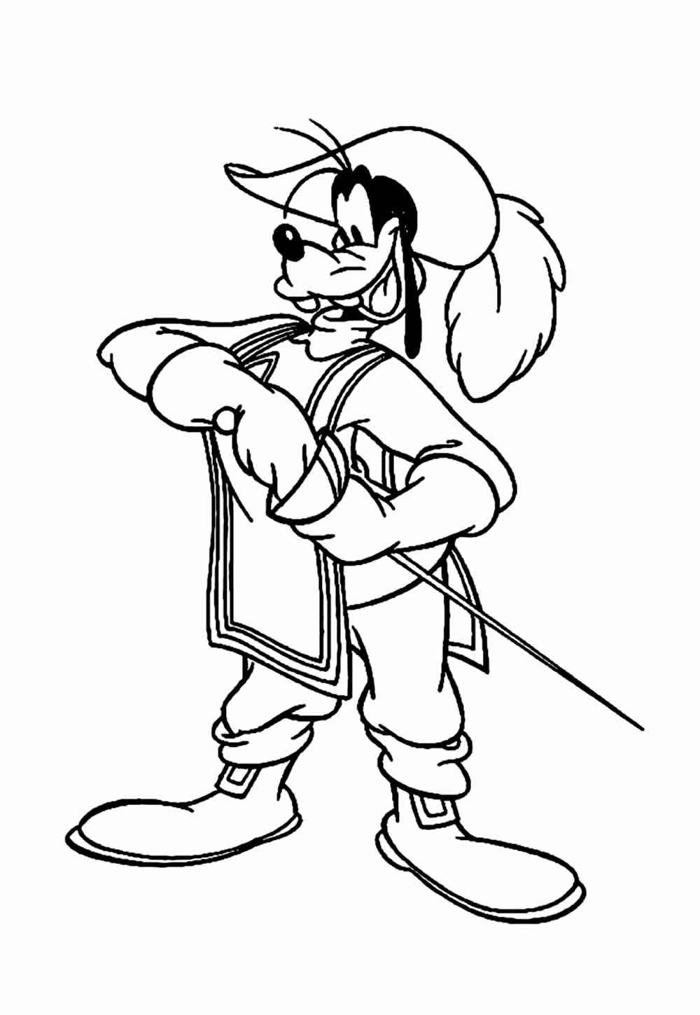 Goofy Ausmalbilder 096