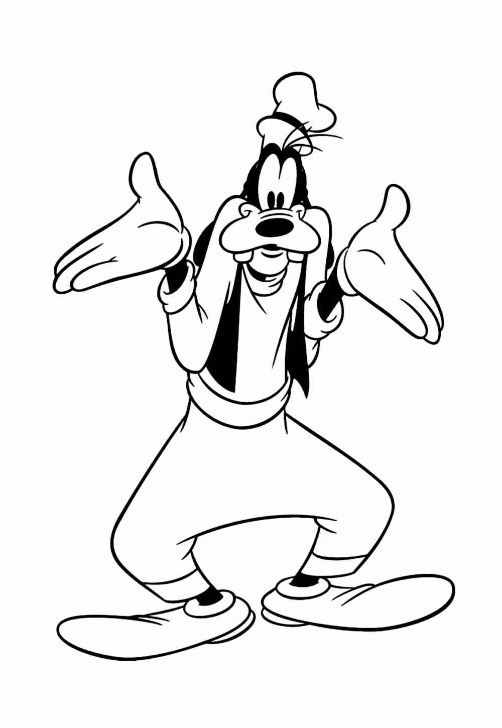 Goofy Ausmalbilder 128
