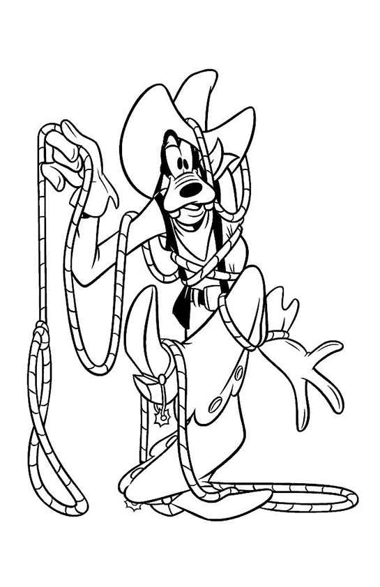 Goofy Ausmalbilder 154