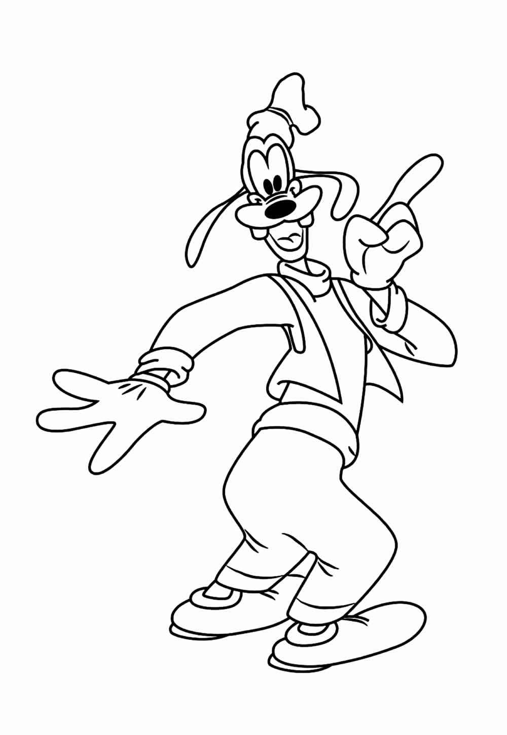 Goofy Ausmalbilder 362