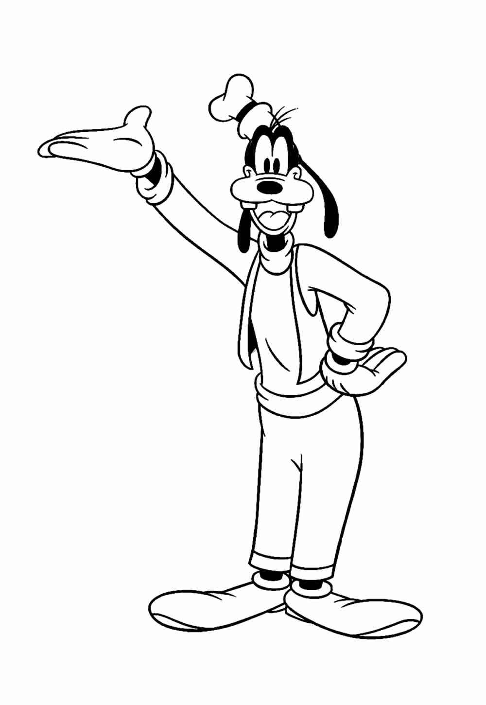 Goofy Ausmalbilder 393