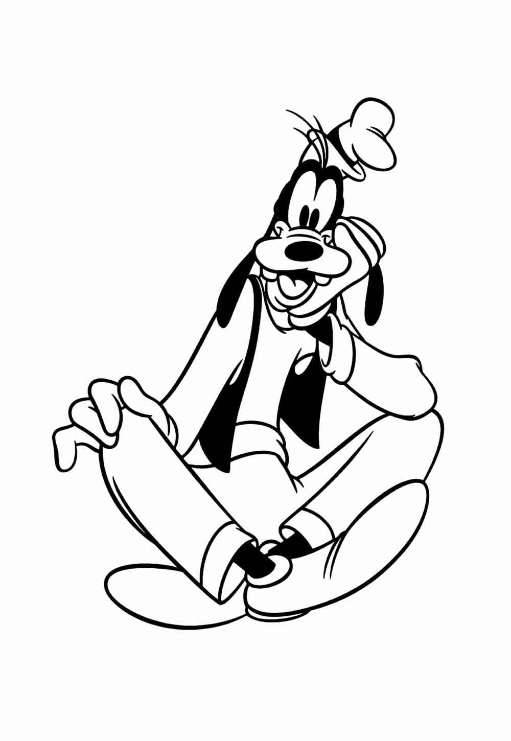 Goofy Ausmalbilder 455