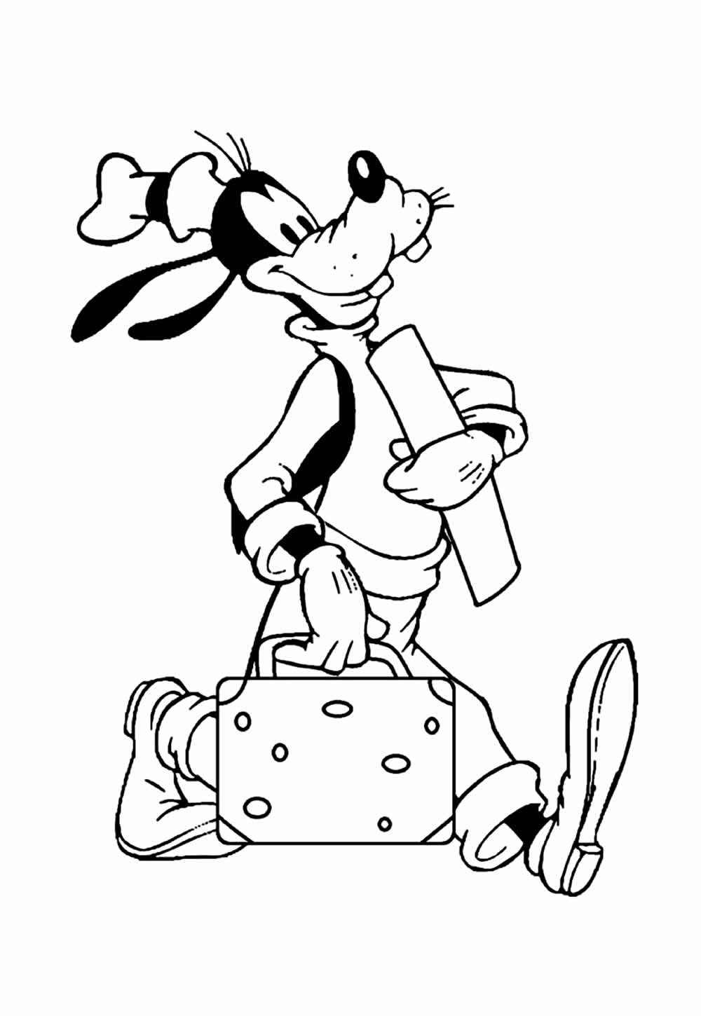 Goofy Ausmalbilder 556