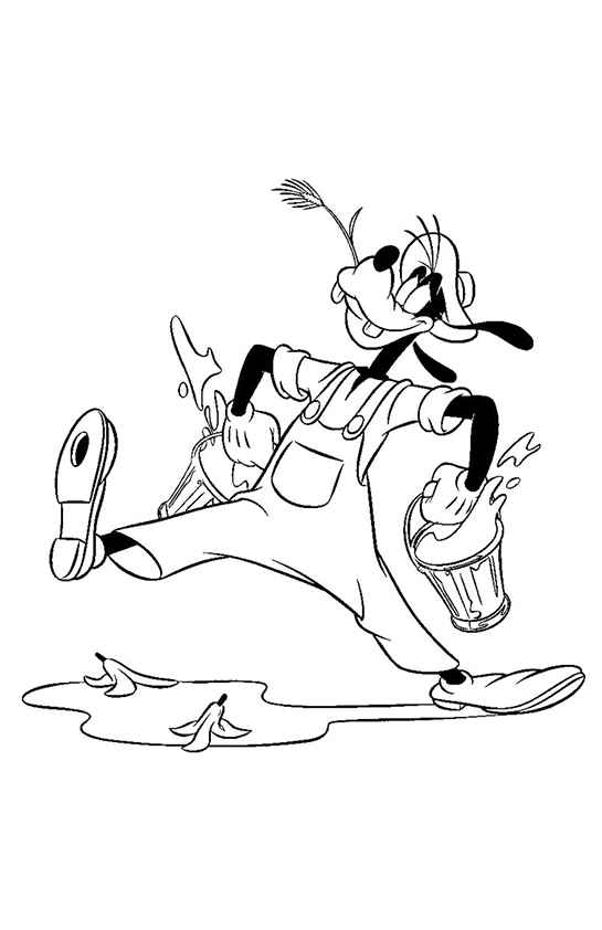 Goofy Ausmalbilder 728