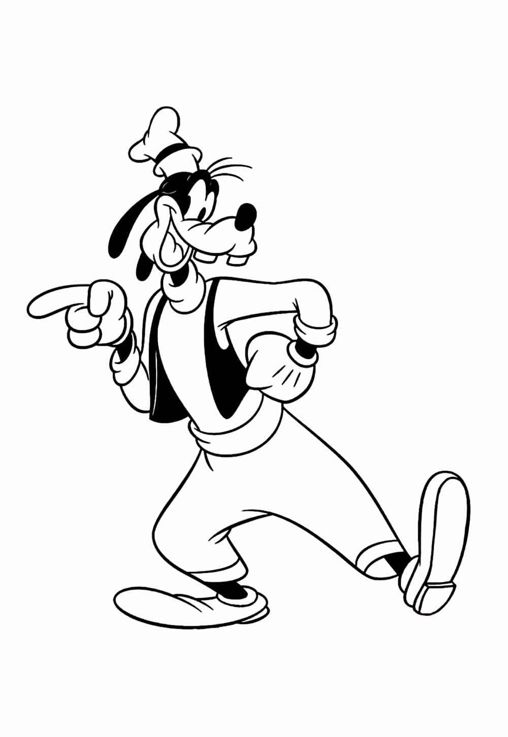 Goofy Ausmalbilder 795