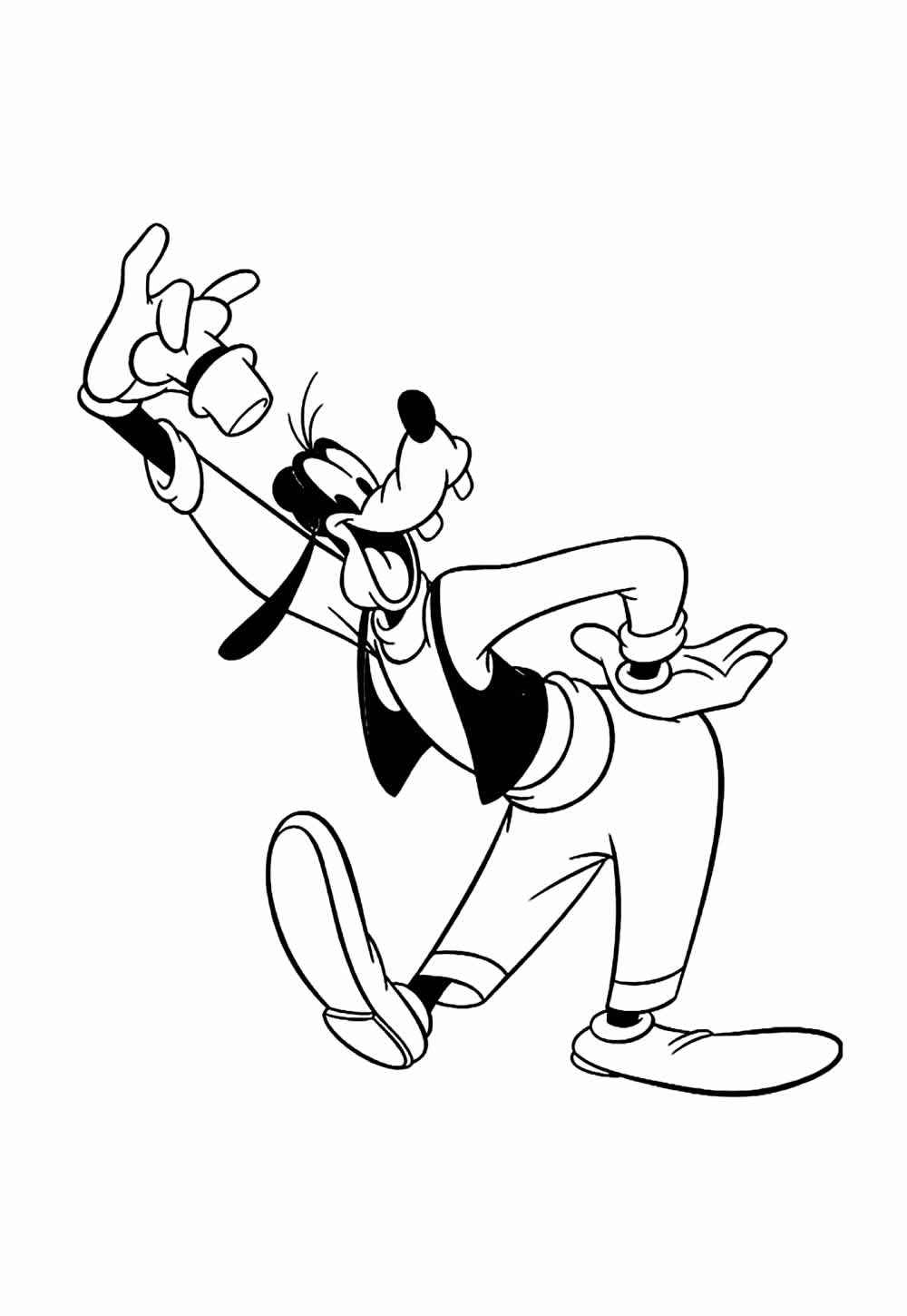 Goofy Ausmalbilder 797