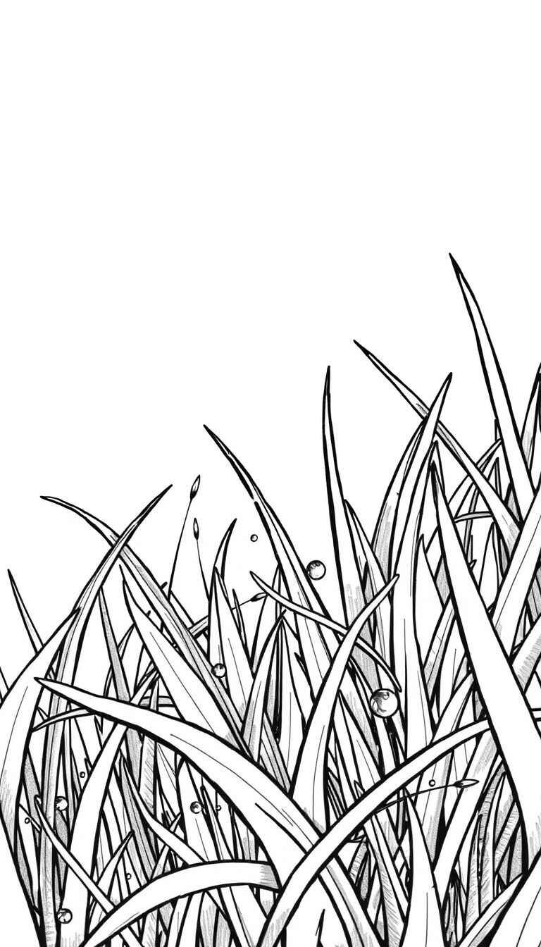 Gras Ausmalbilder 292