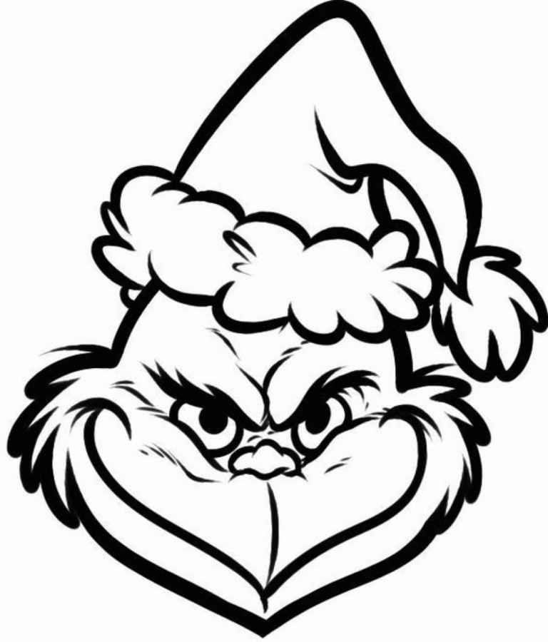 Grinch Ausmalbilder 060