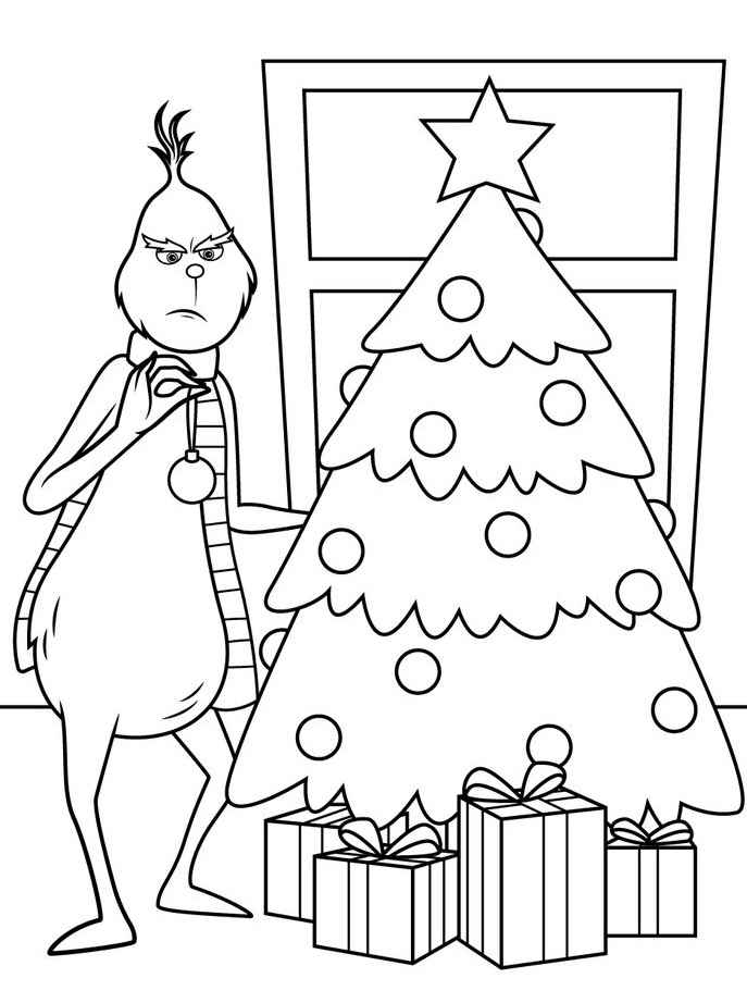 Grinch Ausmalbilder 136