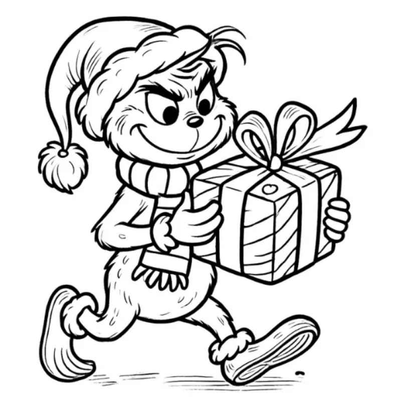 Grinch Ausmalbilder 245
