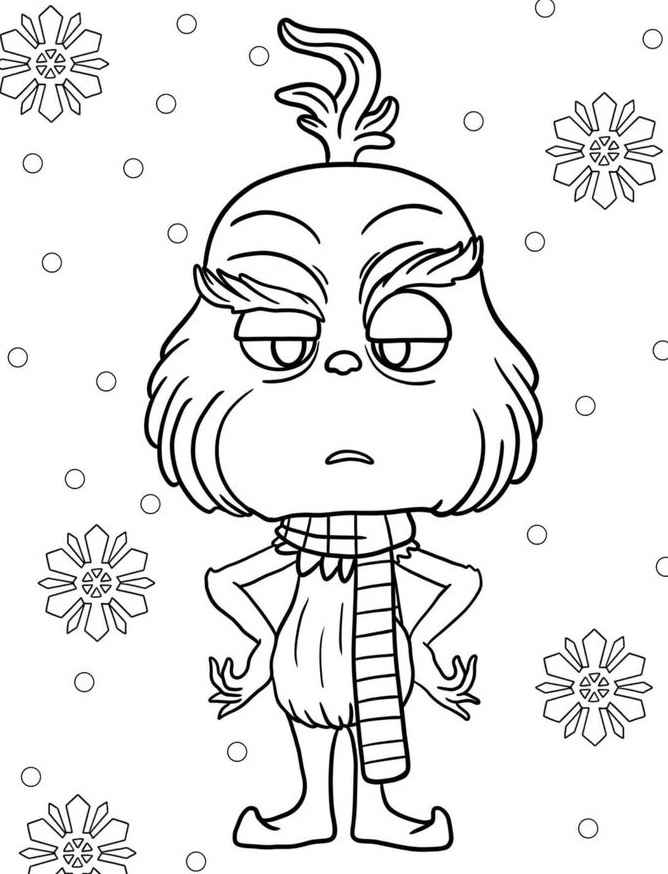 Grinch Ausmalbilder 390