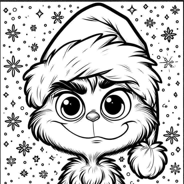 Grinch Ausmalbilder 454