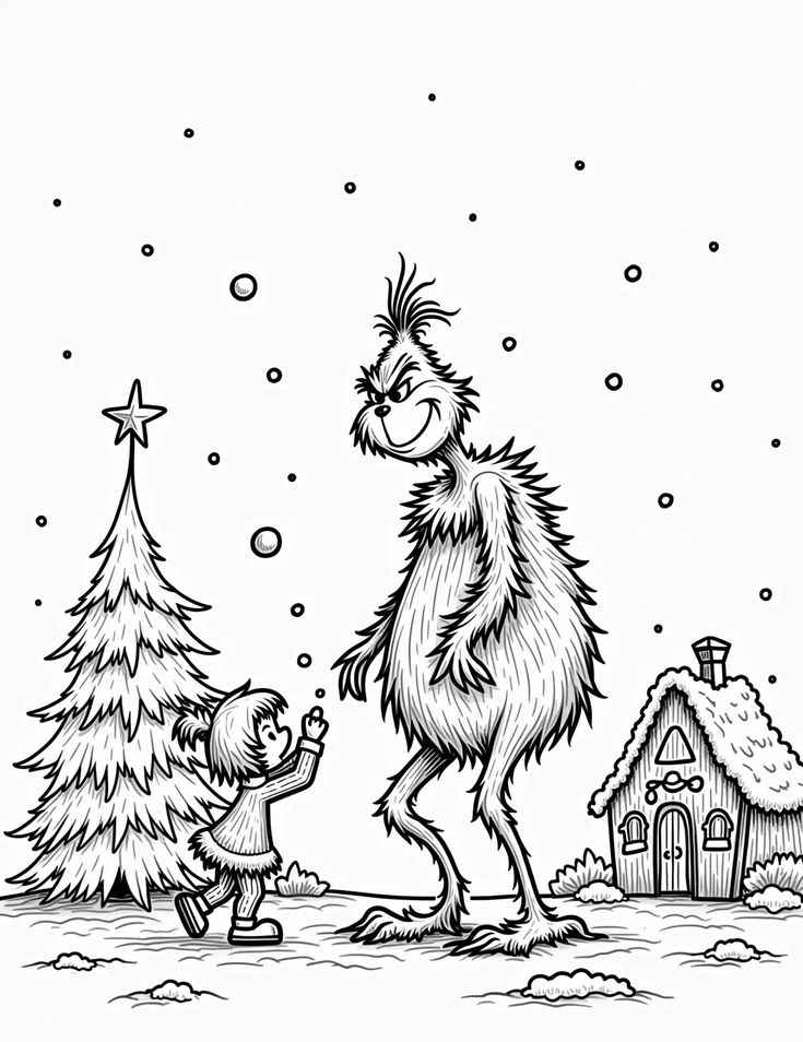 Grinch Ausmalbilder 699