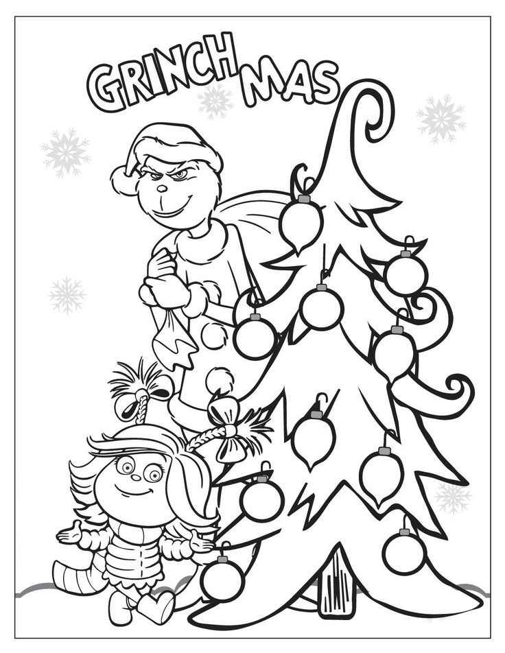 Grinch Ausmalbilder 705