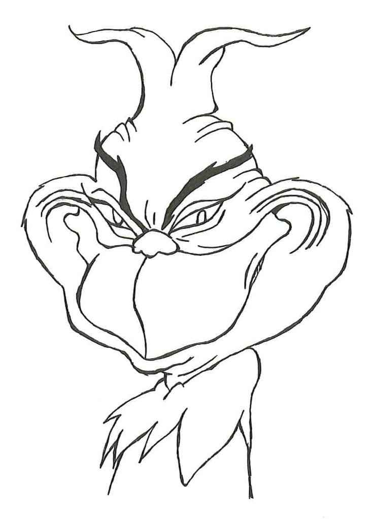 Grinch Ausmalbilder 754