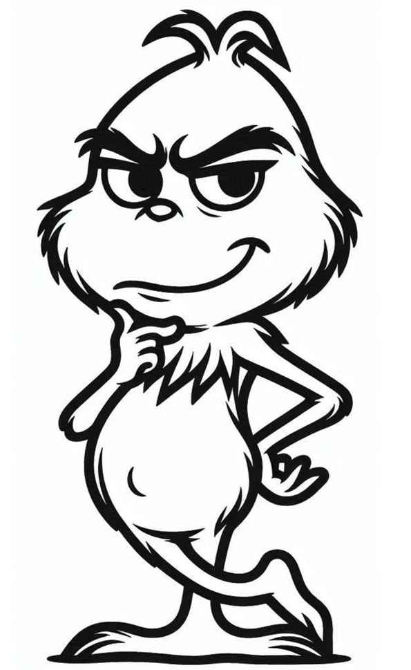 Grinch Ausmalbilder 772