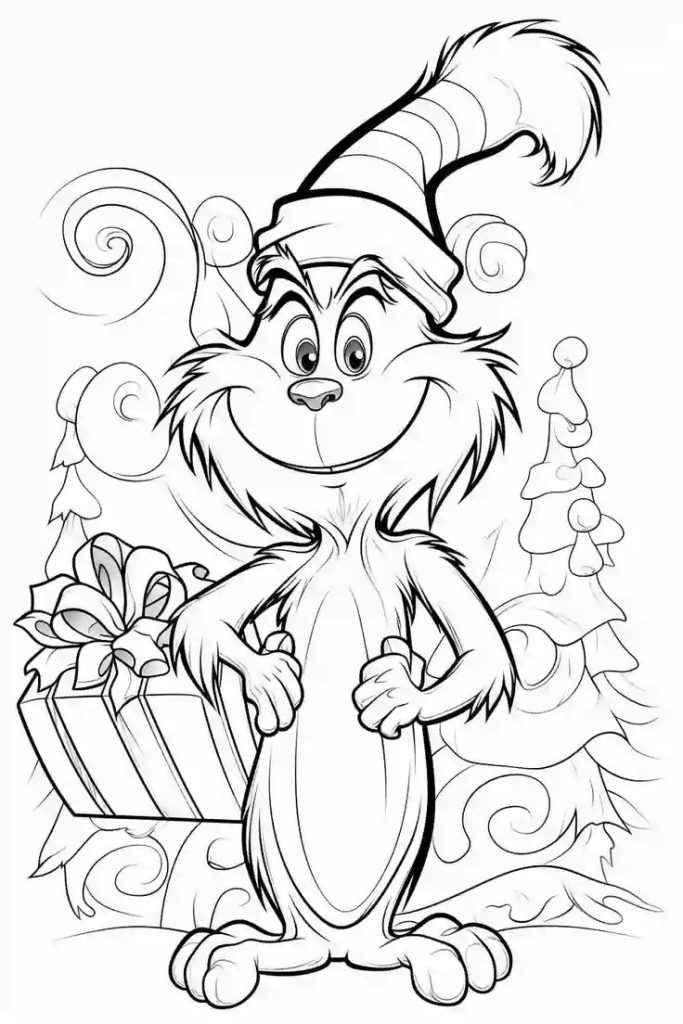 Grinch Ausmalbilder 820