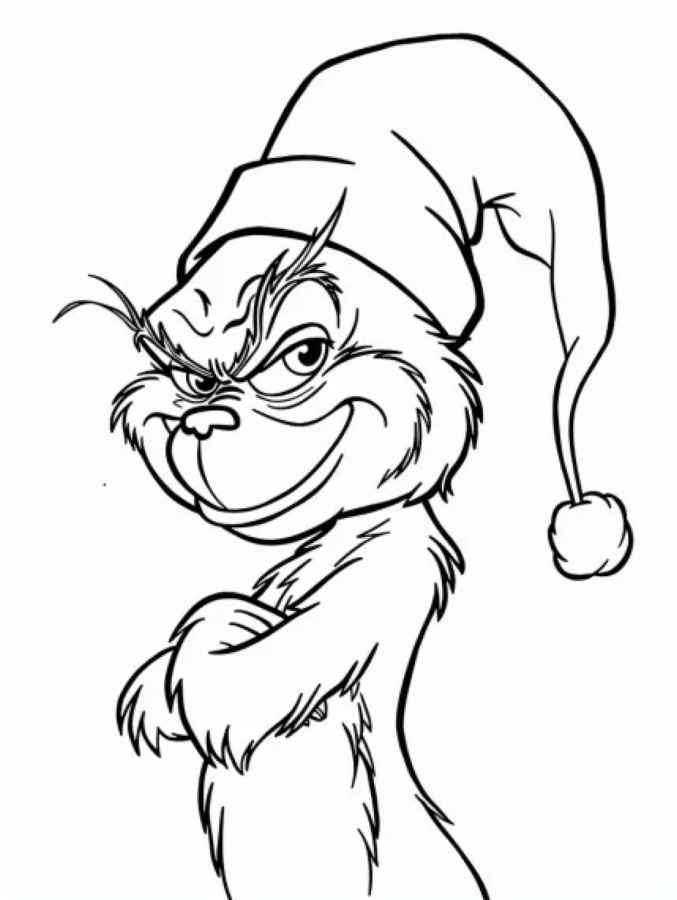 Grinch Ausmalbilder 851