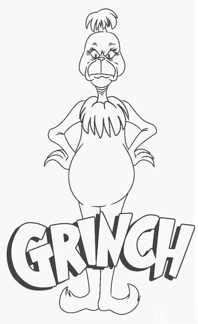 Grinch Ausmalbilder 917