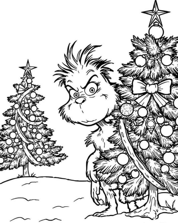 Grinch Ausmalbilder 972