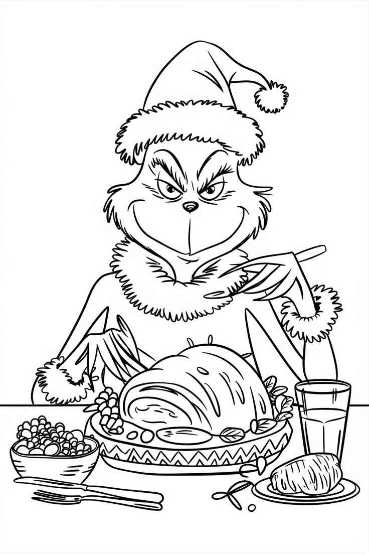 Grinch Ausmalbilder 994