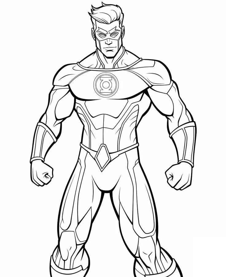 Grüne Laterne Ausmalbilder 516