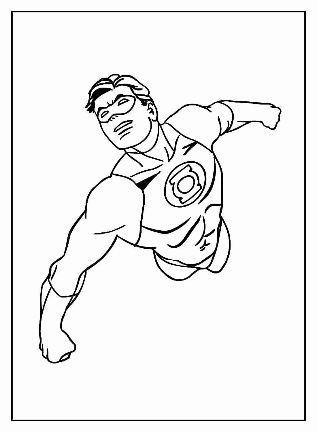 Grüne Laterne Ausmalbilder 605