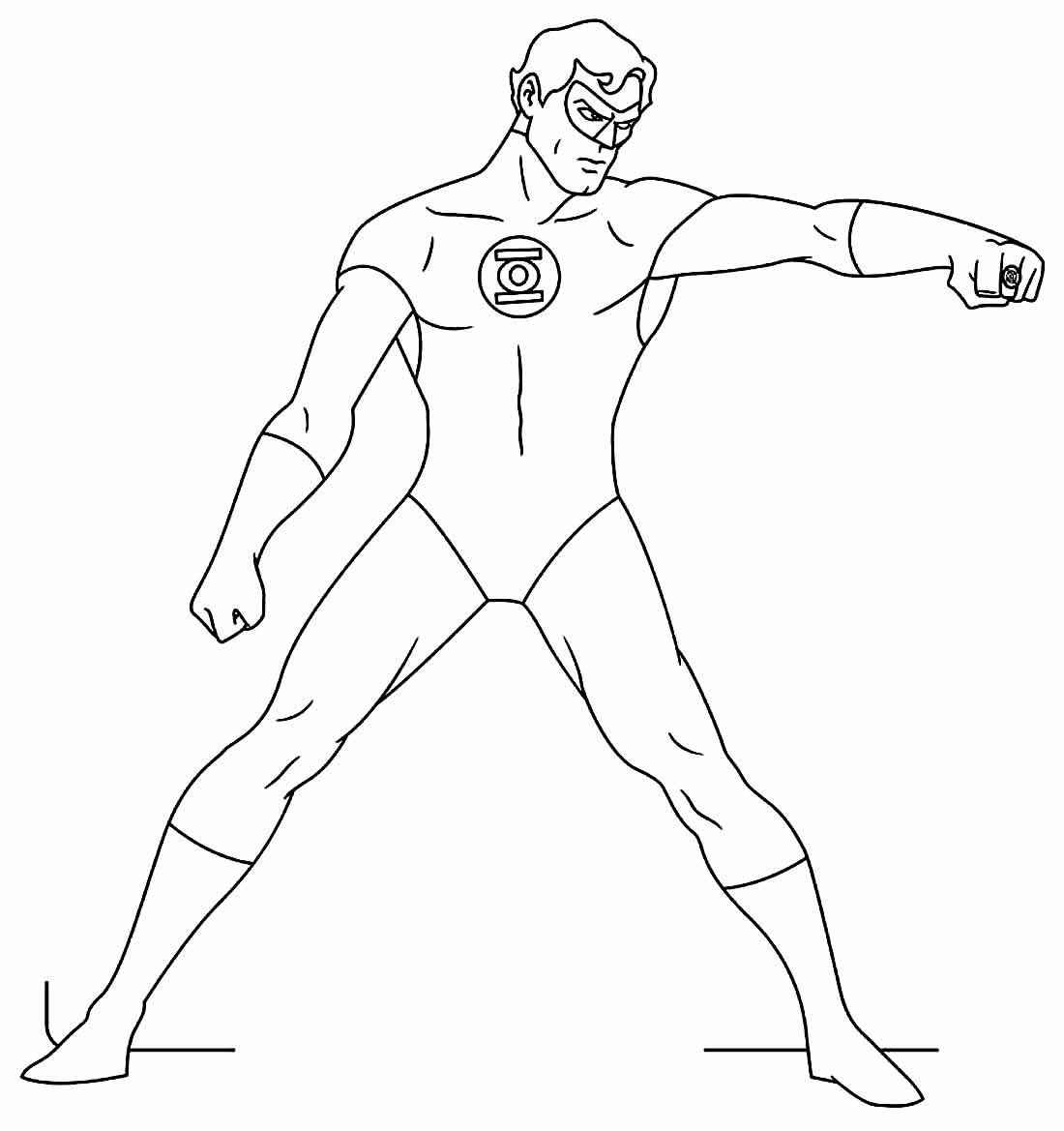 Grüne Laterne Ausmalbilder 656