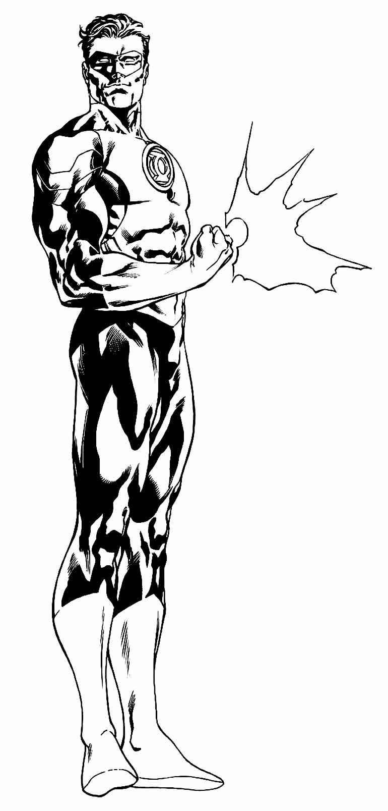 Grüne Laterne Ausmalbilder 998