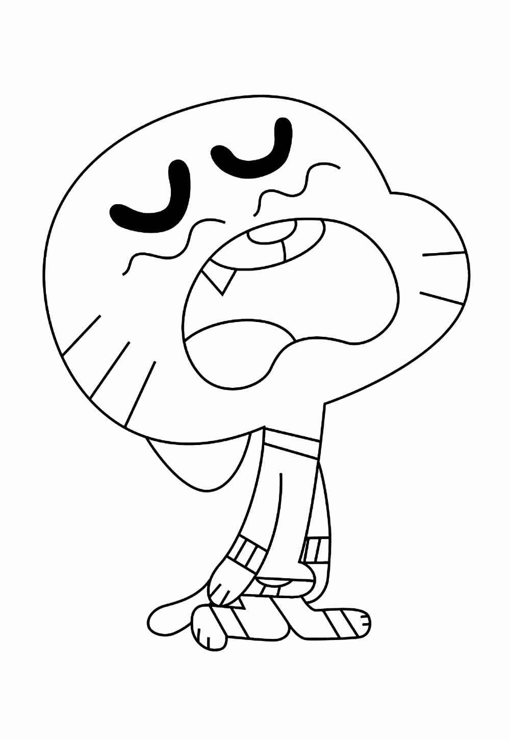 Gumball Ausmalbilder 133