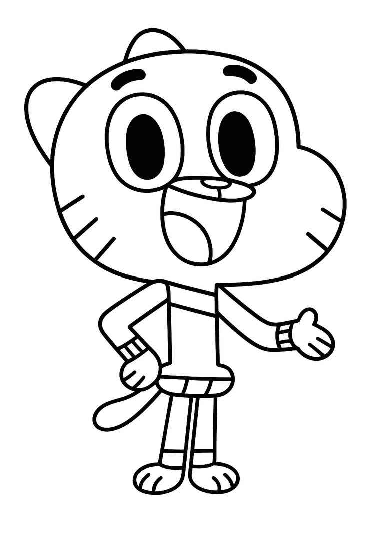Gumball Ausmalbilder 493