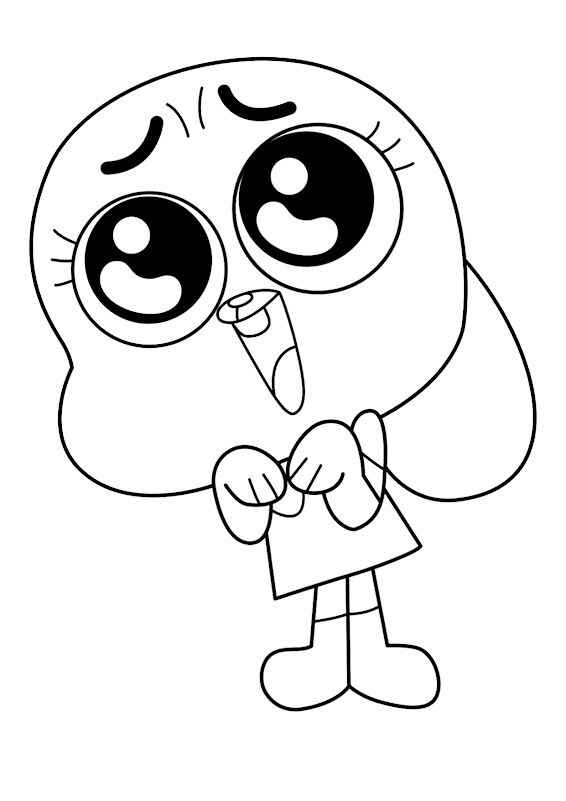 Gumball Ausmalbilder 714