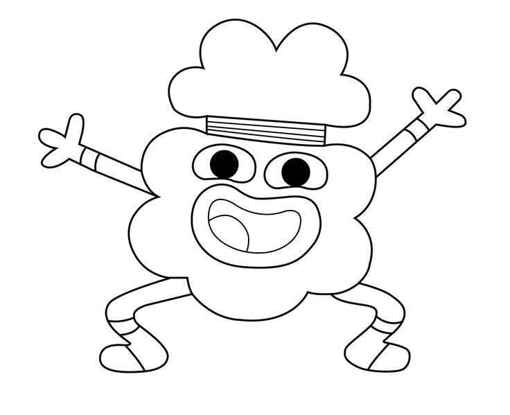 Gumball Ausmalbilder 775