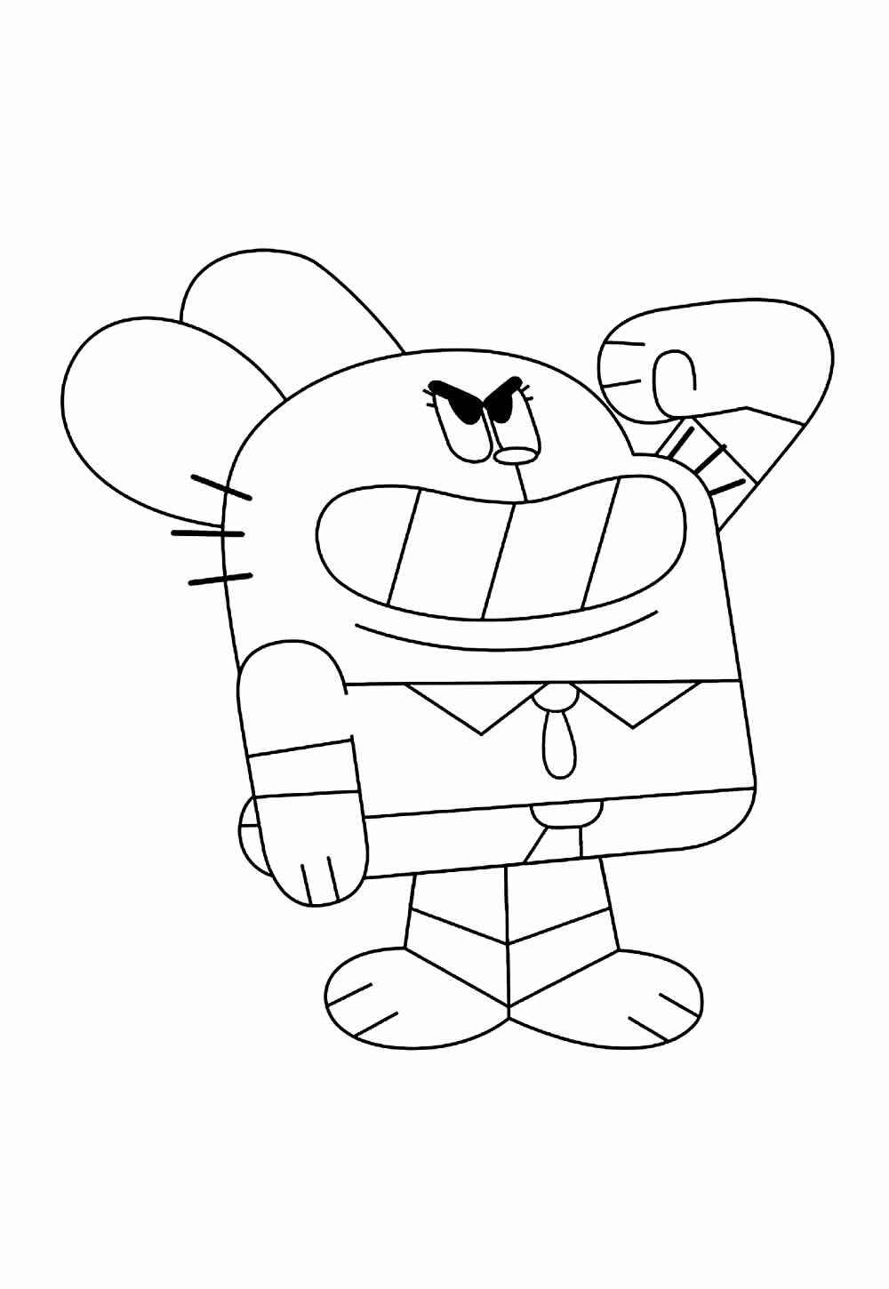 Gumball Ausmalbilder 933