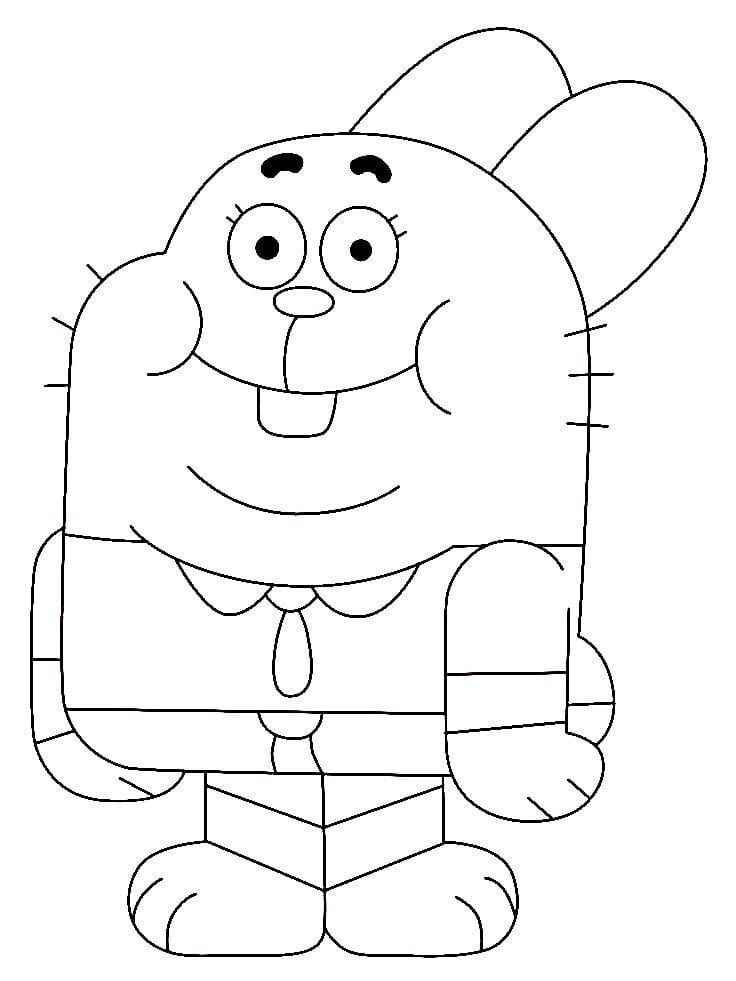 Gumball Ausmalbilder 937