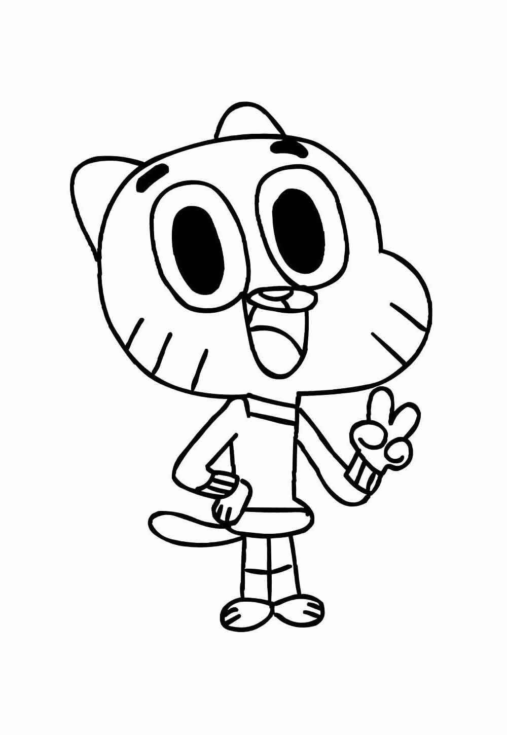 Gumball Ausmalbilder 966