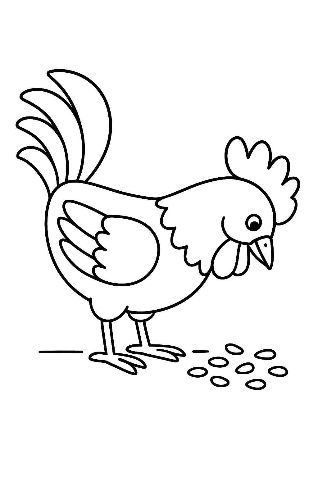 Hahn Ausmalbilder 539