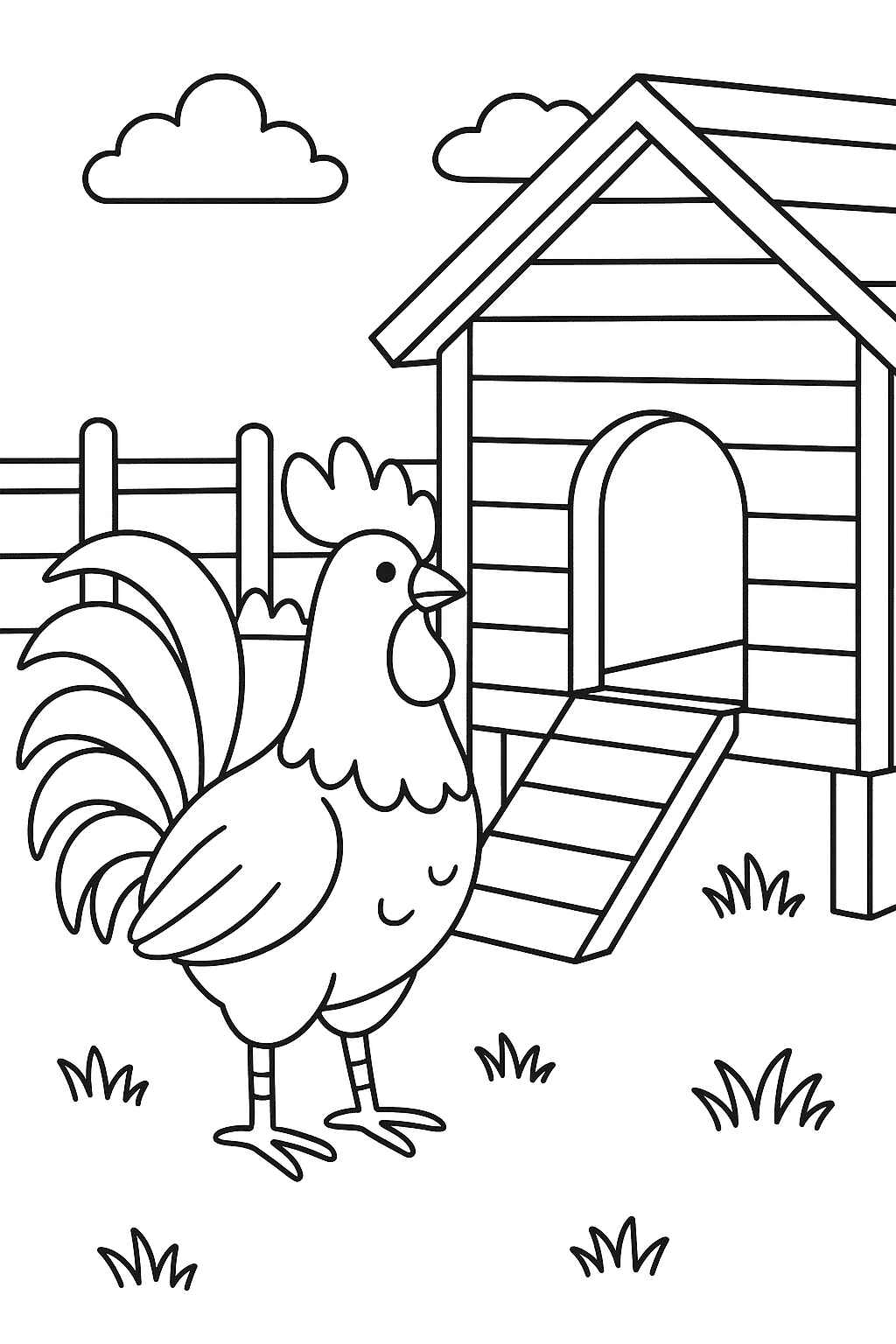 Hahn Ausmalbilder 998