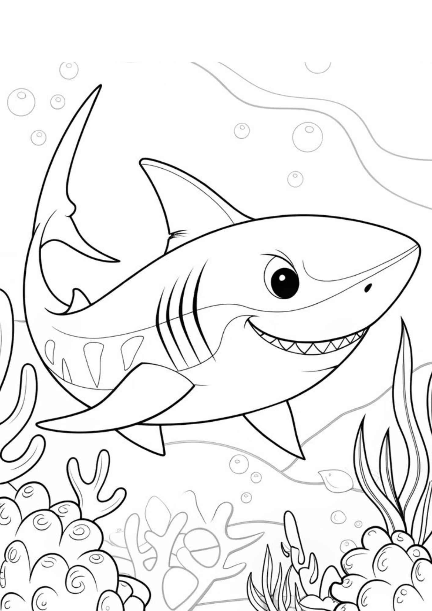 Hai Ausmalbilder 568