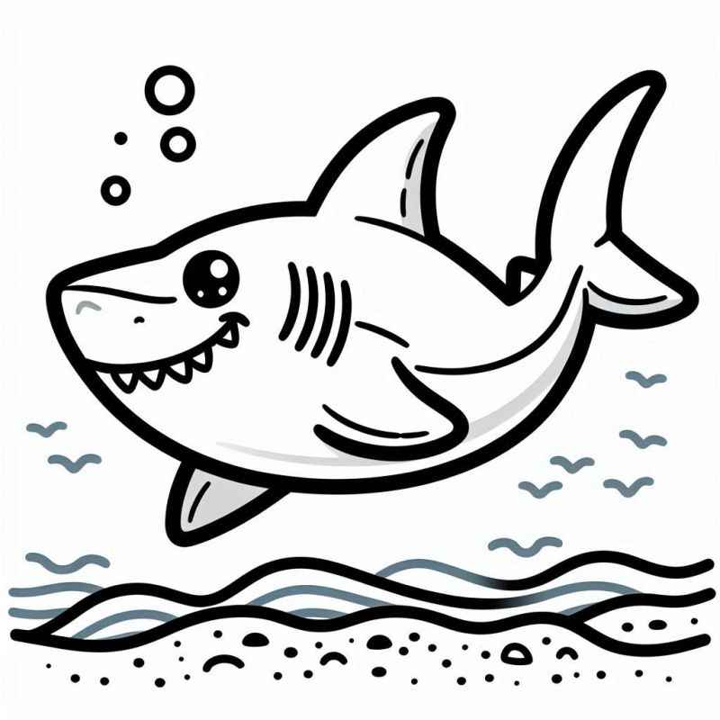 Hai Ausmalbilder 682