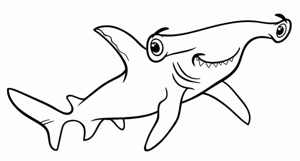 Hai Ausmalbilder 836