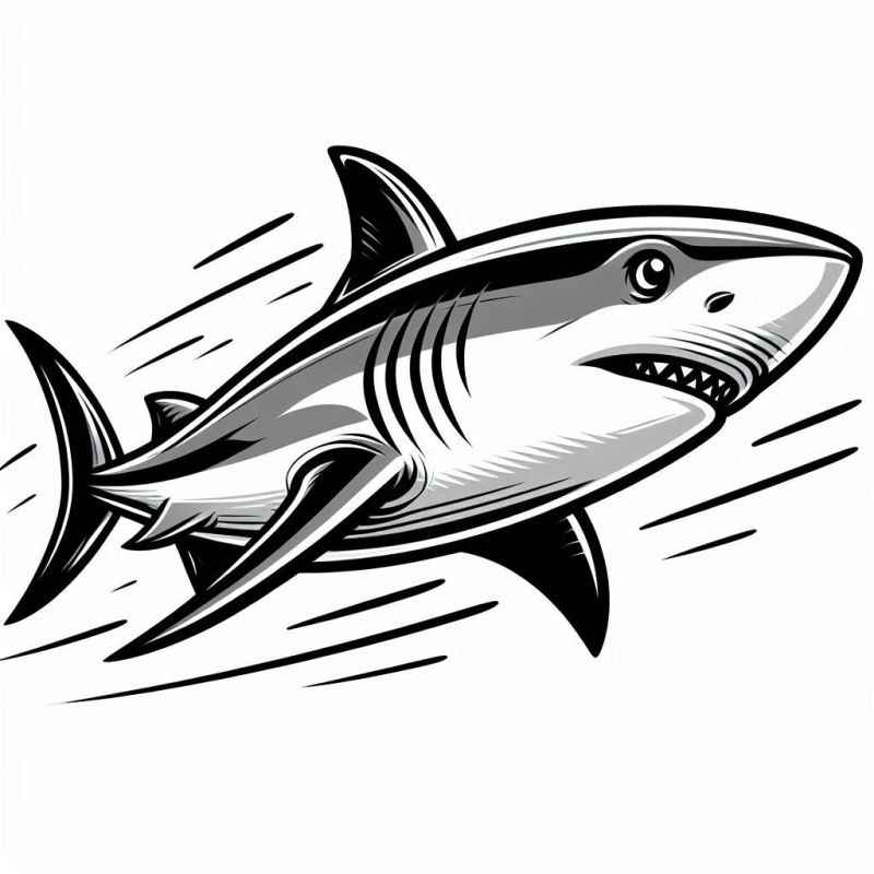 Hai Ausmalbilder 844