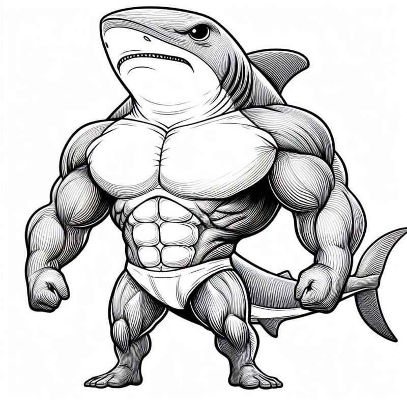 Hai Ausmalbilder 909