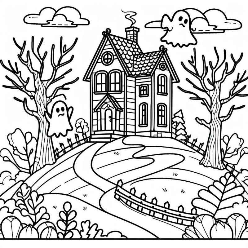 Halloween Ausmalbilder 162