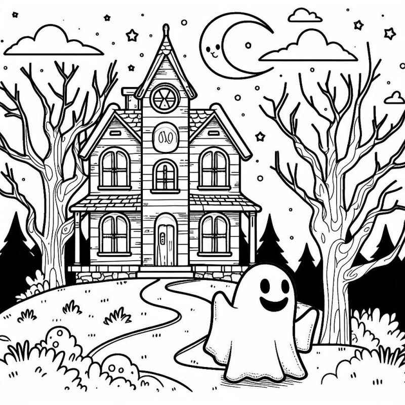 Halloween Ausmalbilder 225